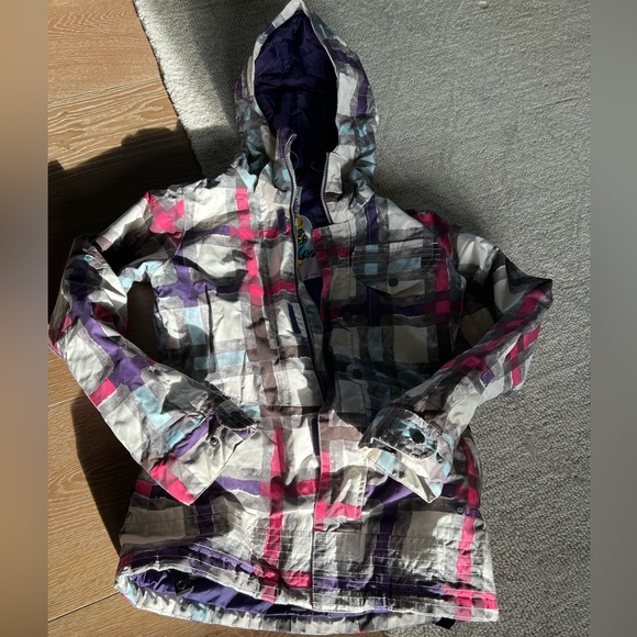 Veste De Ski Femme Burton DryRide XS – Capuche, Doublée, Résistante Eau – État Correct